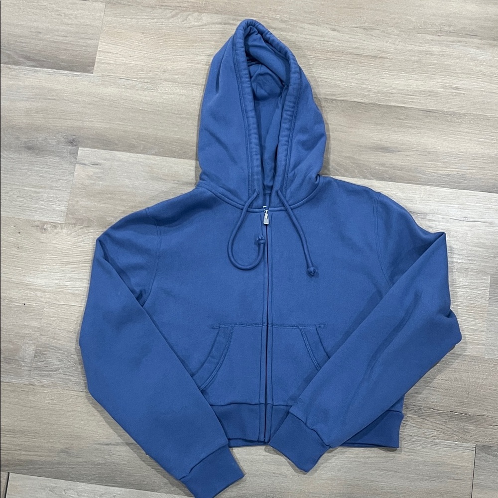 Hollister Blue Fleece Hoodie